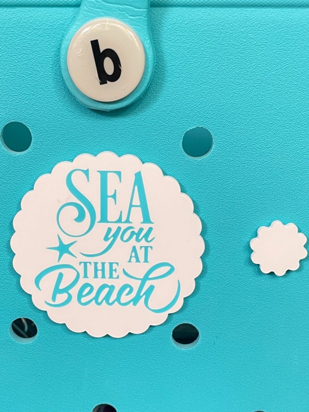Sea You At The Beach Bogg Bit-Beach Girl Bogg Charm-Beachy Bogg Bit-New!